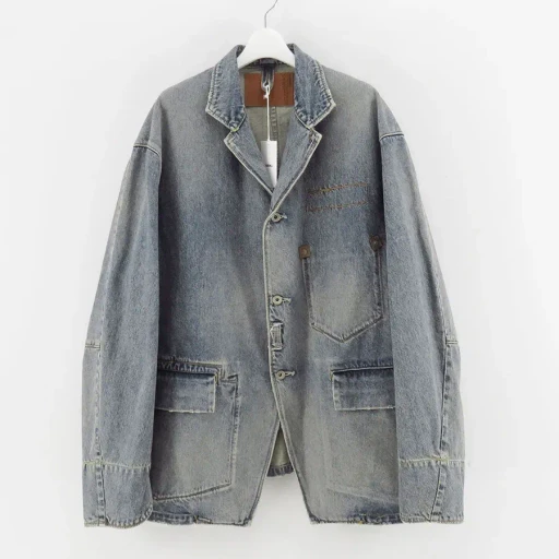 Free Stich Draiping Denim Jacket