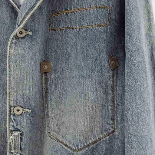 Free Stich Draiping Denim Jacket