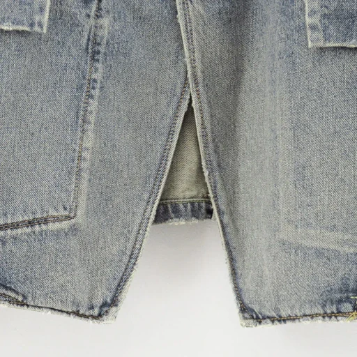 Free Stich Draiping Denim Jacket
