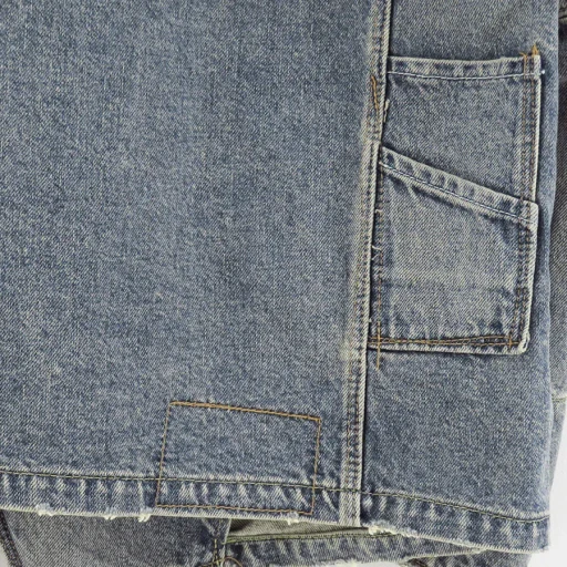 Free Stich Draiping Denim Jacket