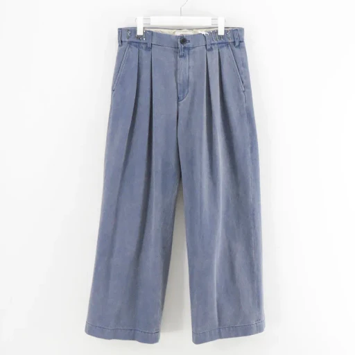 Wide Two Tuck Chino Pants