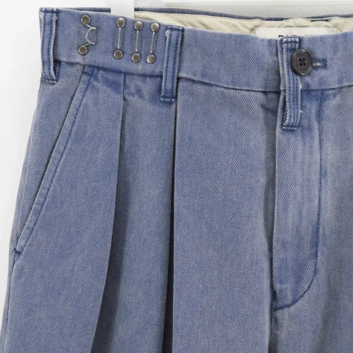 Wide Two Tuck Chino Pants