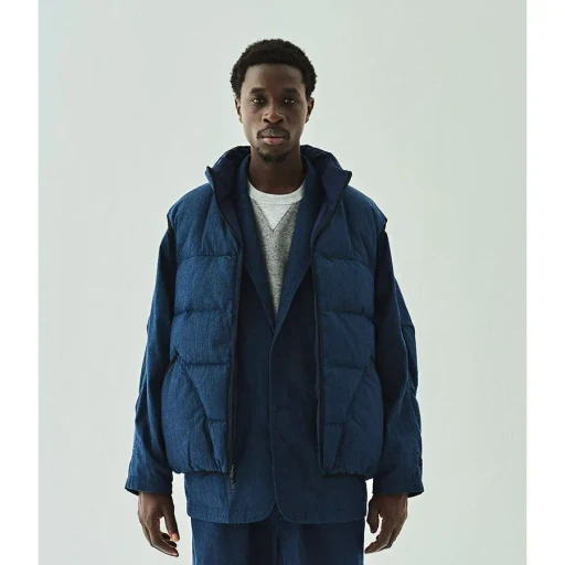 Tech Yosemite Down Vest Denim