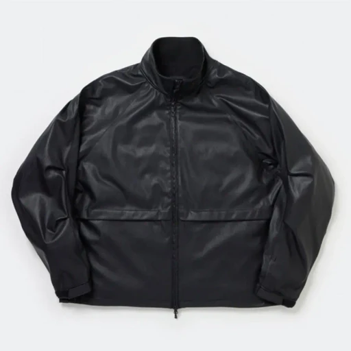 Tech Synthetic Skin Windbreaker Jacket