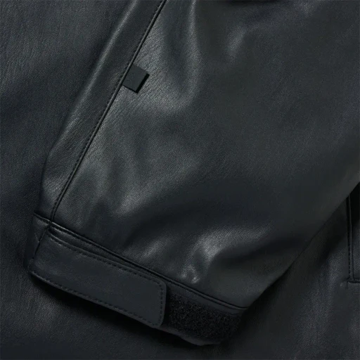Tech Synthetic Skin Windbreaker Jacket
