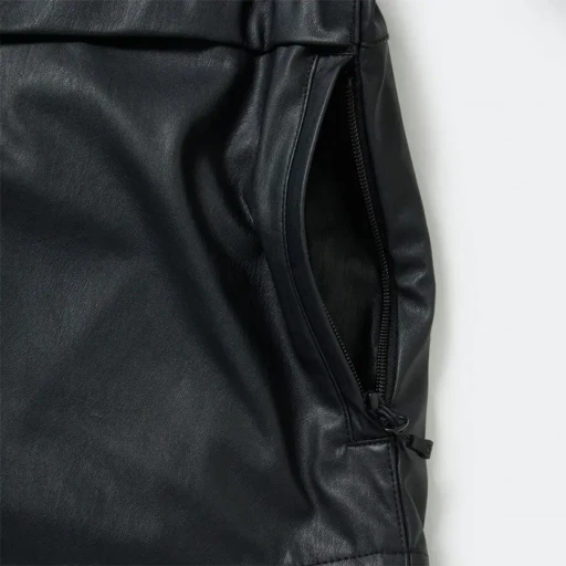 Tech Synthetic Skin Windbreaker Jacket