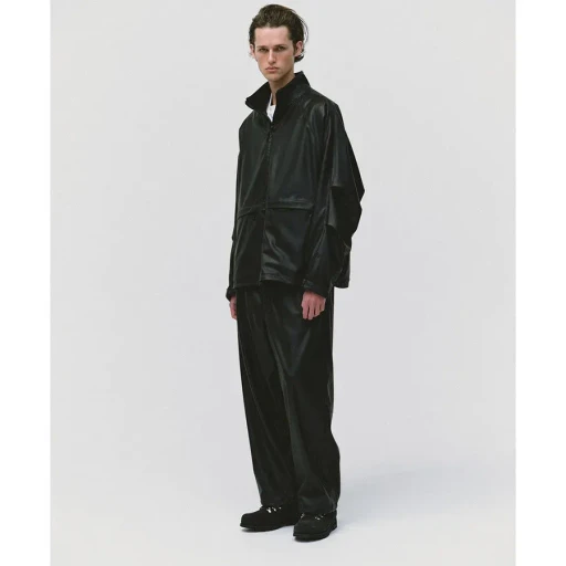 Tech Synthetic Skin Windbreaker Jacket