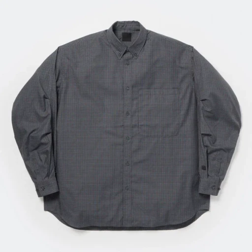Tech Button Down Shirt L/S Gren Plaid