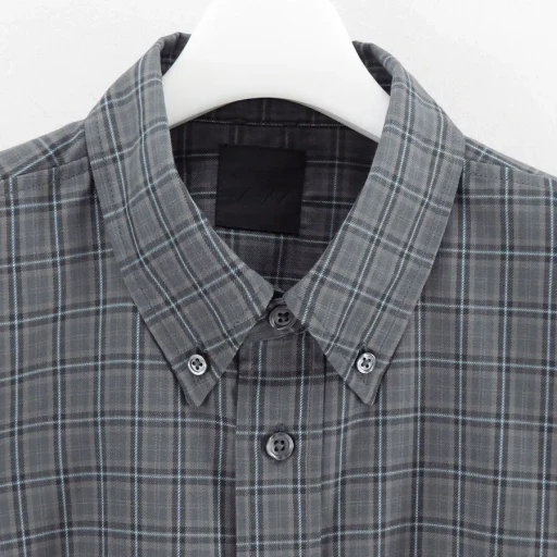Tech Button Down Shirt L/S Gren Plaid