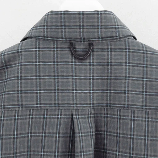 Tech Button Down Shirt L/S Gren Plaid