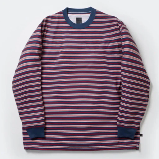 W's Tech Drawstring Multi Border L/S Tee