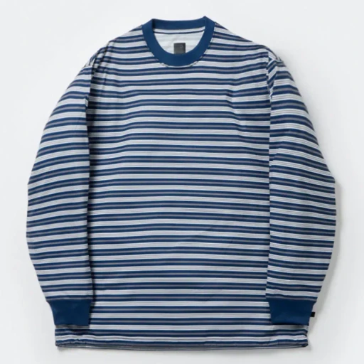 W's Tech Drawstring Multi Border L/S Tee