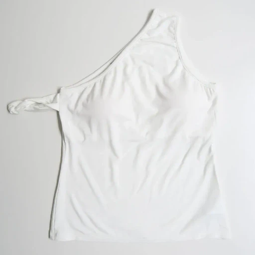 One Shoulder Rope Tank Top