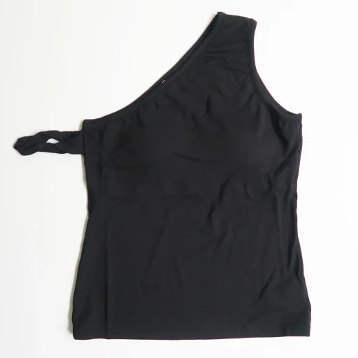 One Shoulder Rope Tank Top