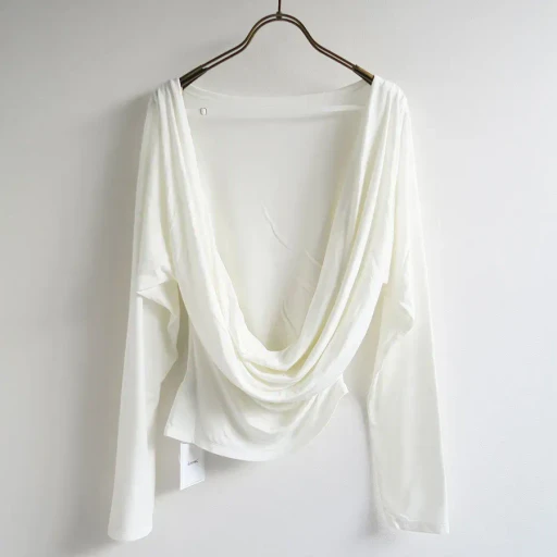 Collagen Draped Back Top