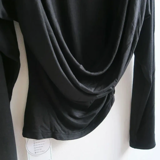 Collagen Draped Back Top