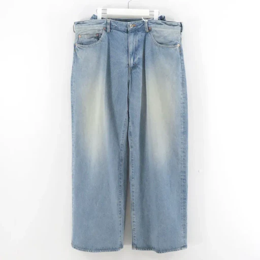 Floating Waist Denim Pants