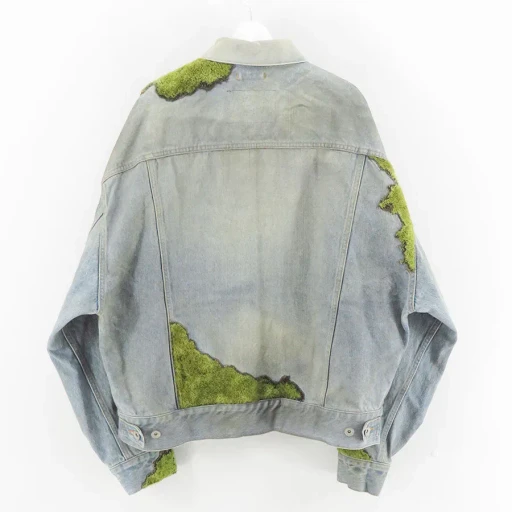 Moss-Grown Wood Denim Jacket
