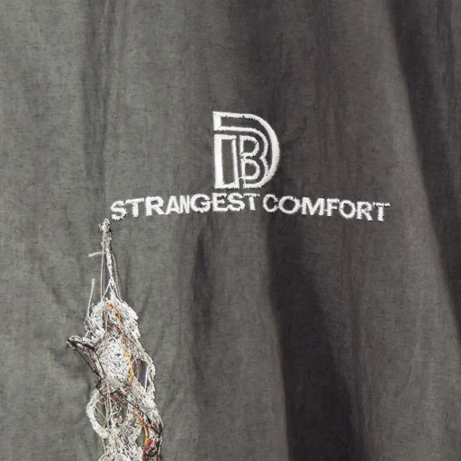 Embroidered Chain Track Jacket