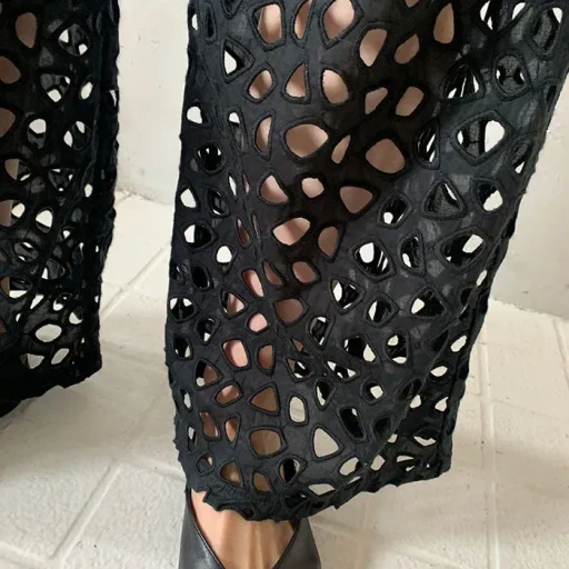 Cutwork Pants