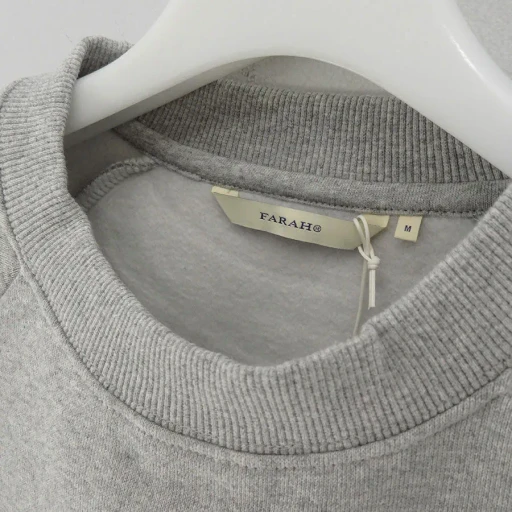 Printed Graphic Crewneck Sweatshirt College Logo
