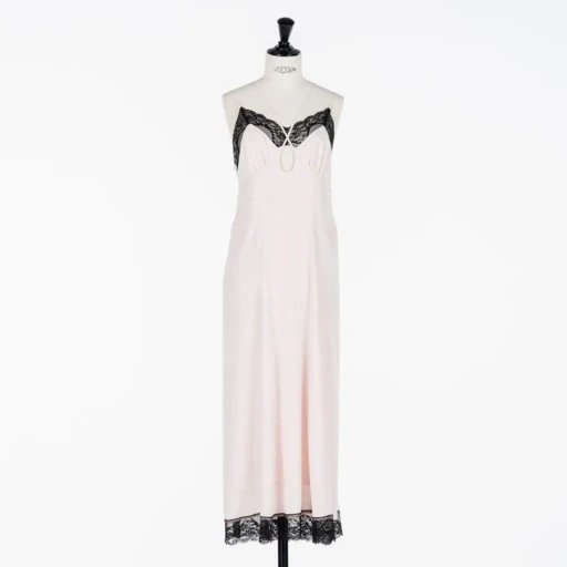Crepe Slip Dress