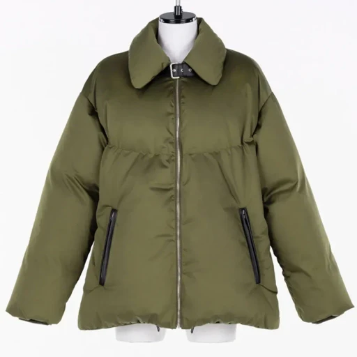 Satin Down Coat
