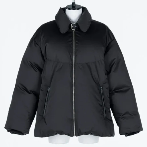 Satin Down Coat