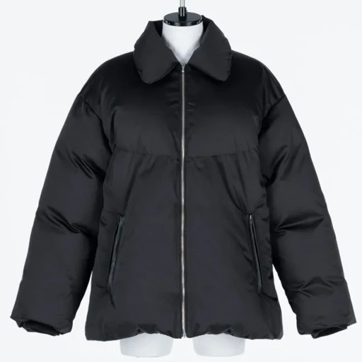 Satin Down Coat