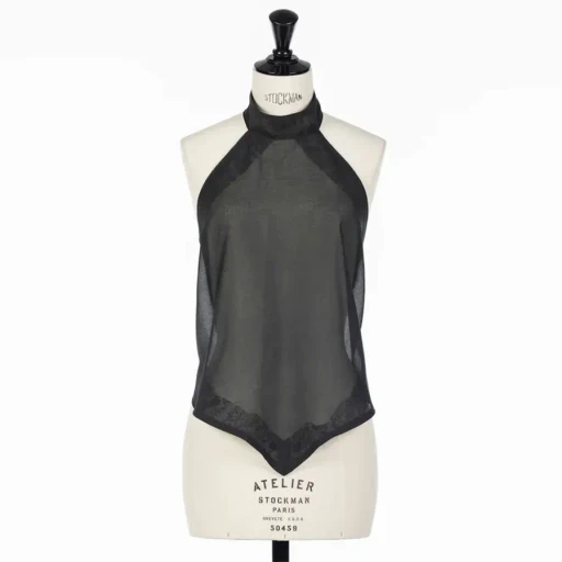 Sheer Halter Top
