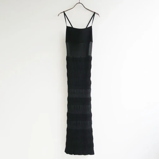 Stripe Knit Cami Dress