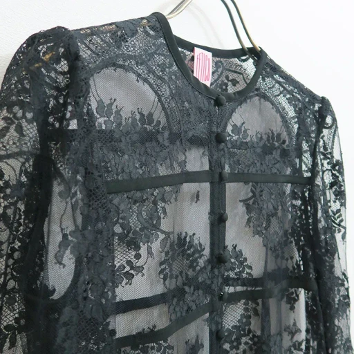 Lace Gathered Blouse