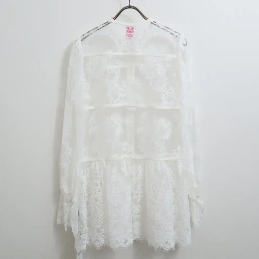 Lace Gathered Blouse