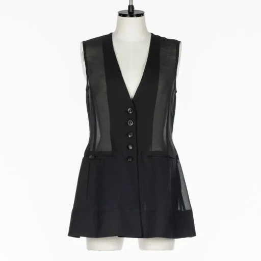 3-Way Sheer Tailored Jacket