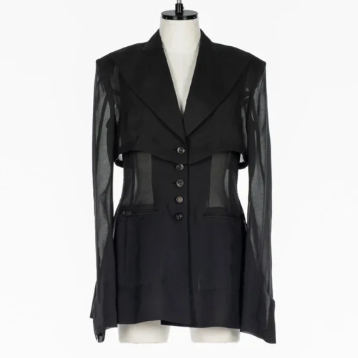 3-Way Sheer Tailored Jacket