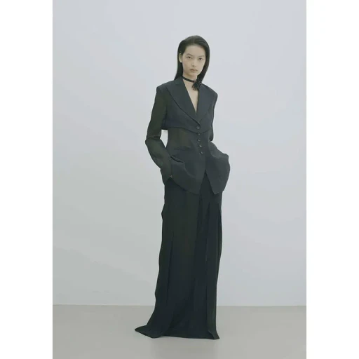 3-Way Sheer Tailored Jacket