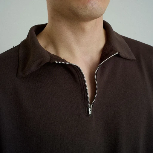 Half Zip Long Sleeve Shirt