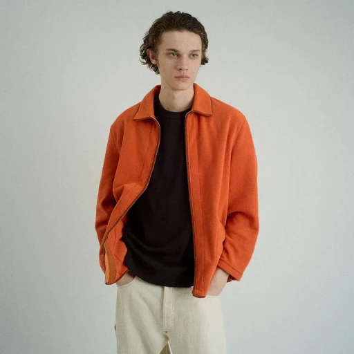 Fleece Zip Blouson