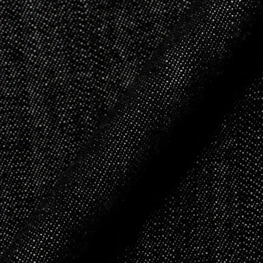 Black Denim Pullover
