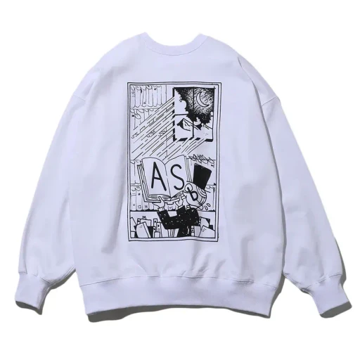 As×Fs Light Oz Crew Neck Sweat “Comic”