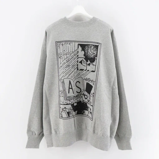 As×Fs Light Oz Crew Neck Sweat “Comic”