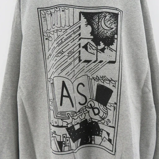 As×Fs Light Oz Crew Neck Sweat “Comic”
