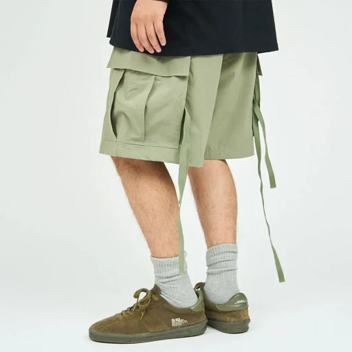 Micro Typewriter Cargo Shorts