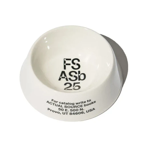 As×Fs Pet Bowl