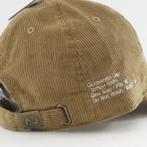 Corduroy Corporate Cap