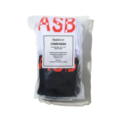 As×Fs 2-Pack Socks