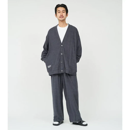 Utility Pile Cardigan Set-Up