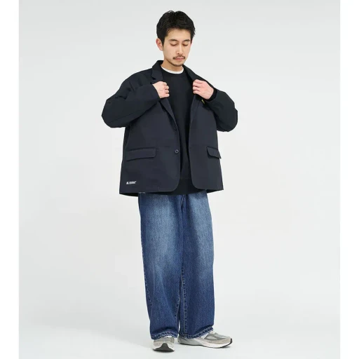 Corporate Denim Easy Pants