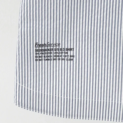 Seersucker S/S B.D Shirt