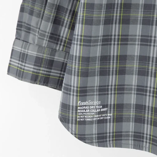 Madras Dry Tech Regular Collar Shirt